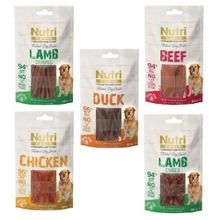 Nutri Canin Natural Dog Snack Tahılsız 5 Çeşit 5x80 gr Köpek Ödül