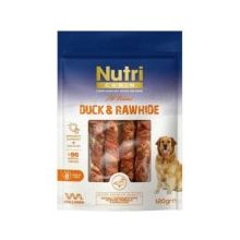 Nutri Canin Ördek Etli Sargılı Kemik 120 gr Köpek Ödül Maması