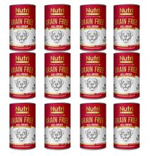 Nutri Canin Tahılsız Biftekli ve Patatesli 12x400 gr Köpek Konserve