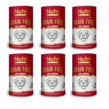 Nutri Canin Tahılsız ve Biftekli 6x400 gr Köpek Konserve