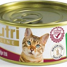 Nutri Feline 85 gr Sığır Etli Tahılsız Yaş Kedi Maması