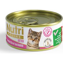 Nutri Feline 85 gr Tavuk Ton Balıklı 24 Adet Yavru Yaş Kedi Maması