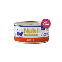 Nutri Feline Jelly Tavuk Etli Tahılsız 70 gr Kedi Konservesi