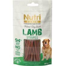 Nutri Feline Nutri Canın Stripes Tahılsız Kuzu Etli Köpek Ödülü 80 gr