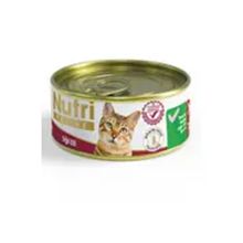 Nutri Feline Sığır Etli Tahılsız 85 gr Yetişkin Konserve Kedi Maması