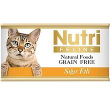 Nutri Feline Tahılsız Sığır Etli 85 gr Konserve Kedi Maması