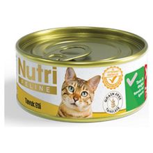 Nutri Feline Tahılsız Tavuk Etli 85 gr Konserve Kedi Maması
