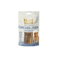 Nutri Feline Tahılsız Tavuklu Balıklı 80 gr Köpek Ödül Maması