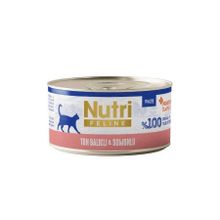 Nutri Feline Ton Balıklı ve Somonlu Tahılsız 70 gr Kedi Konservesi