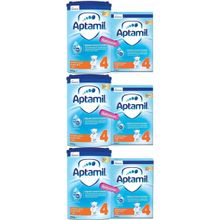 Nutricia No: 4 Aptamil 3x800+250 gr 1+ Yaş Devam Sütü