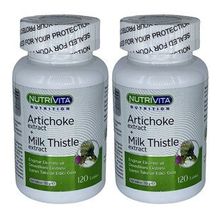 Nutrivita Artichoke Milk Thistle 2x120 Tablet