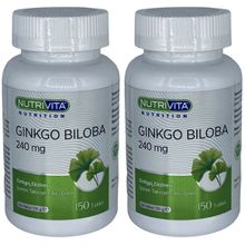 Nutrivita Ginkgo Biloba 240 mg 2x150 Tablet
