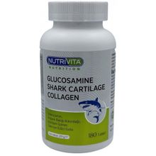 Nutrivita Glucosamine Shark Cartilage Collagen İçeren 180 Tablet