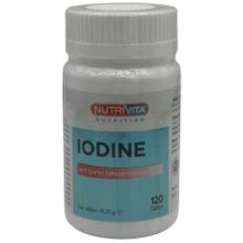 Nutrivita Iodine İyot 150 mcg 120 Tablet