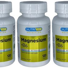 Nutrivita Magnesium Vitamin B6 3x120 Tablet