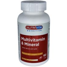 Nutrivita Multivitamin Mineral Koenzim Q10 180 Tablet