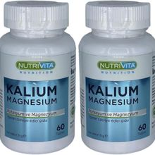 Nutrivita Nutrition Kalium Magnesium Potasyum Magnezyum 2x60 Tablet