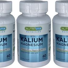 Nutrivita Nutrition Kalium Magnesium Potasyum Magnezyum 3x60 Tablet