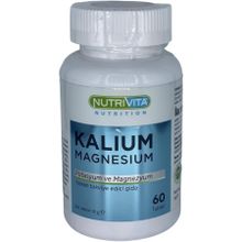 Nutrivita Nutrition Kalium Magnesium Potasyum Magnezyum 60 Tablet