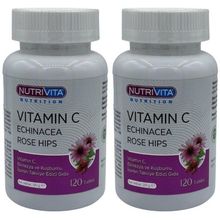 Nutrivita Vitamin C Ekinezya Kuşburnu 2x120 Tablet