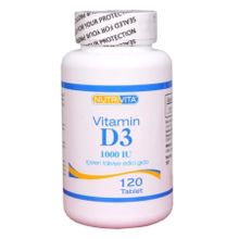 Nutrivita Vitamin D3 1000 IU İçeren 120 Tablet