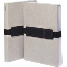 Nuuna Gri Voyager Grey A5 Premium Kağıt 176 Sayfa Noktalı Defter