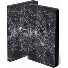 Nuuna Nightflight Over Berlin Silver A5 Premium Kağıt 176 Sayfa Noktalı Defter