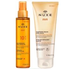 Nuxe 200 ml Sun Bronzlaştırıcı Yağ Spf10 +Nuxe Sun Şampuan