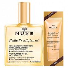 Nuxe Huile Prodigieuse 100 ml Çok Amaçlı Kuru Yağ+ Nuxe Huile 30 ml Duş Jeli