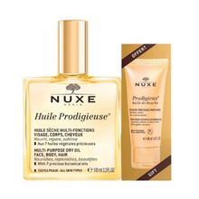 Nuxe Huile Prodigieuse Çok Amaçlı Kuru Bakım Yağı 100 ml +Duş Jeli