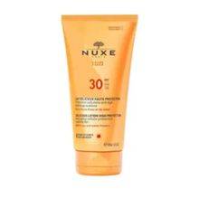 Nuxe Sun Lait Delicieux 30 Faktör Yaşlanma Karşıtı Tüm Cilt Tipleri İçin Renksiz Güneş Koruyucu Süt 150 ml