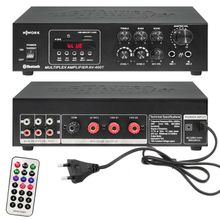 Nwork AV-400T 200W 220V Trafolu Dijital Bluetooth Siyah Anfi