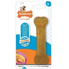 Nylabone Tavuk Aromalı Small Yavru Çiğneme Kemiği