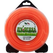Nylgrass 3.0 mm 50 mt Turuncu Dört Köşe Tırpan Misinası