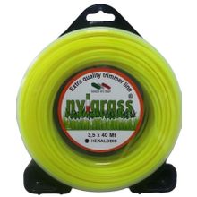 Nylgrass 3.5 mm 40 mt Sarı Altı Köşe Tırpan Misinası