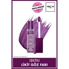 NYX Professional Makeup 20 Felin Grape Ultimate Glow Shots Işıltılı Likit Göz Farı