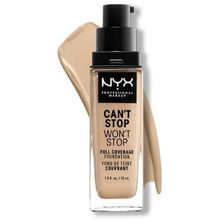 NYX Professional Makeup 6.3 Warm Vanilla Can't Stop Won't Stop Full Coverage Fondöten