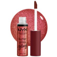 Nyx Professional Makeup Butter Gloss Bling 07 Big Spender Işıltılı Dudak Parlatıcısı