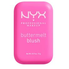Nyx Professional Makeup Buttermelt Blush 01 My Butta Half Kremsi Pudra Allık