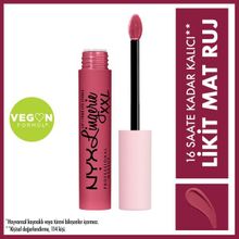 Nyx Professional Makeup Lip Lingerie XXL Liquid Lipstick Pushd Up Likit Ruj