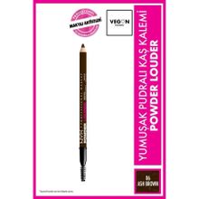Nyx Professional Makeup Powder Louder 06 Ash Brown Pudralı Kaş Kalemi