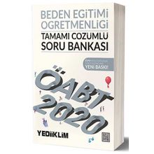 ÖABT Beden Eğitimi Öğretmenliği Soru Bankası - Yediiklim Yayınları