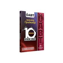 ÖABT İngilizce Öğretmenliği 10 Özgün Deneme Modadil Yayınları