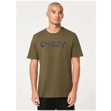 Oakley FOA404011 Mark Iı Tee 2.0 Bisiklet Yaka Baskılı Yeşil - Siyah Erkek T-Shirt