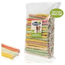 Obivan Renkli 12 cm 9 gr 100 Adet Munchy Çubuk