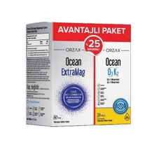 Ocean Extramag 60 Tablet + Vitamin D3 K2 20 ml Damla