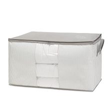 Ocean Home 75x40x40 cm Mega Boy Pvc Pencereli Gri Çizgili Stuff Things Hurç