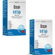 Ocean Krill Oil Omega-3 500 mg 2x30 Kapsül Balık Yağı