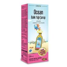 Ocean Omega 3 Karışık Meyve Aromalı 150 ml Şurup Balık Yağı