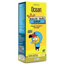 Ocean Tutti Frutti Kral Şakir 150 ml Balık Yağı Şurubu